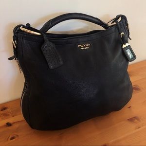 Authentic Prada Deer Skin Hobo Bag!